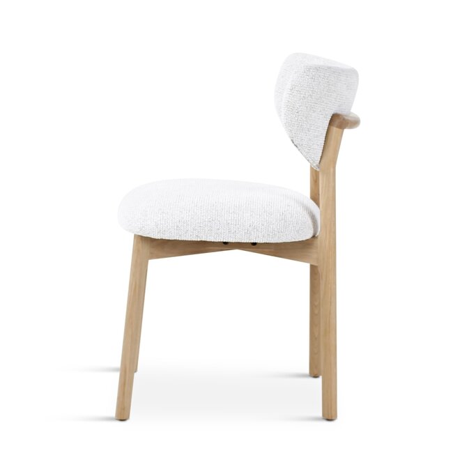 Stoel Brix - Ivory - Eik naturel