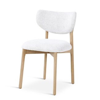 Stoel Brix - Ivory - Eik naturel