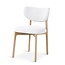 Stoel Brix - Ivory - Eik naturel