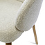 Eetkamerstoel Basso - Beige - Eik naturel