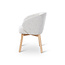 Eetkamerstoel Basso - Beige - Eik naturel