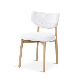 Stoel Brix - Ivory - Eik naturel