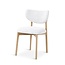 Stoel Brix - Ivory - Eik naturel