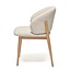 Eetkamerstoel Mia | Unique serenity beige  - Oak Naturel