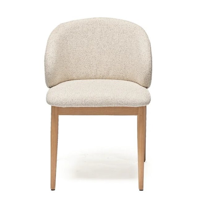 Eetkamerstoel Mia | Unique serenity beige  - Oak Naturel