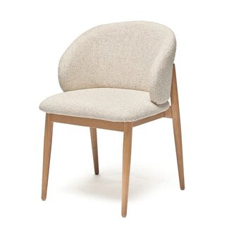 Eetkamerstoel Mia | Unique serenity beige - Oak Naturel