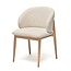 Eetkamerstoel Mia | Unique serenity beige  - Oak Naturel
