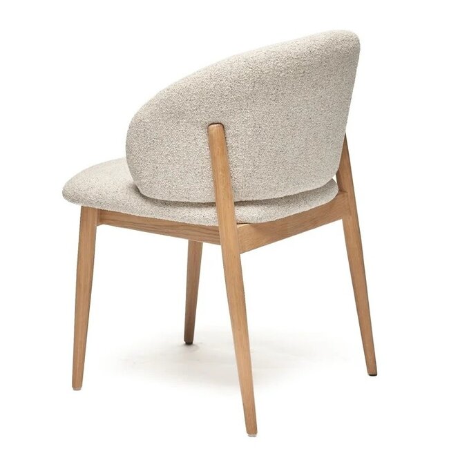 Eetkamerstoel Mia | Unique serenity beige  - Oak Naturel
