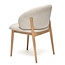 Eetkamerstoel Mia | Unique serenity beige  - Oak Naturel