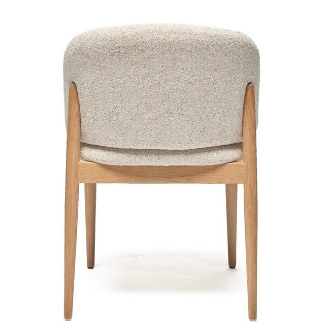 Eetkamerstoel Mia | Unique serenity beige  - Oak Naturel