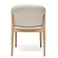Eetkamerstoel Mia | Unique serenity beige  - Oak Naturel
