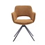 Eetkamerstoel Cosy | Turn - San Remo 401 Yellow- Turn black