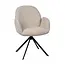 Eetkamerstoel  Luz | Unique Serenity Beige  - Turn Black