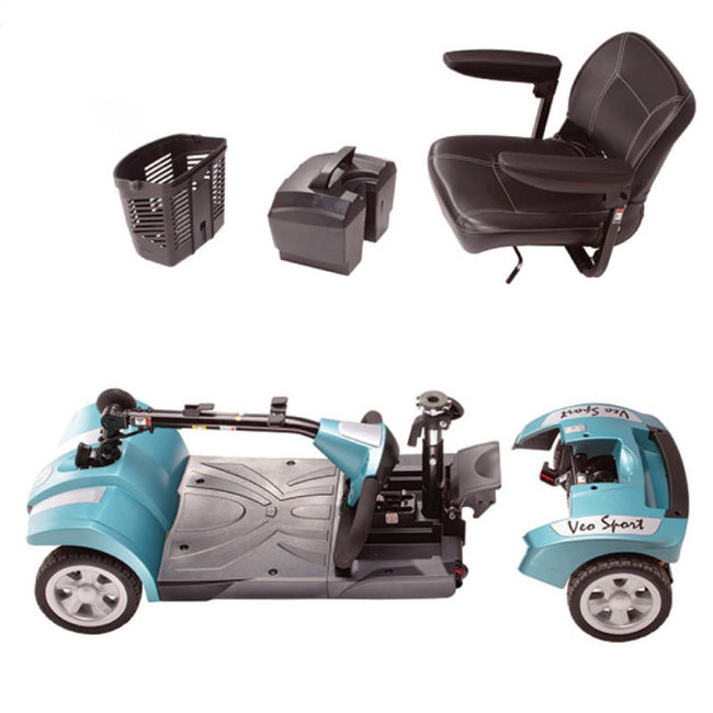 Rascal Veo Sport 4 mph Mobility Scooter Helpful Hand Helpful Hand