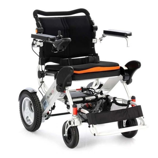 Foldalite Trekker Electric Folding Wheelchair Helpful Hand Helpful Hand