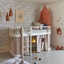 Oliver Furniture Wood original low loft bed white/oak