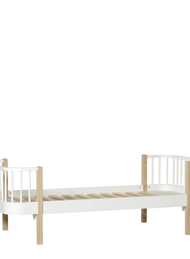 Oliver Furniture Wood original bed white/oak