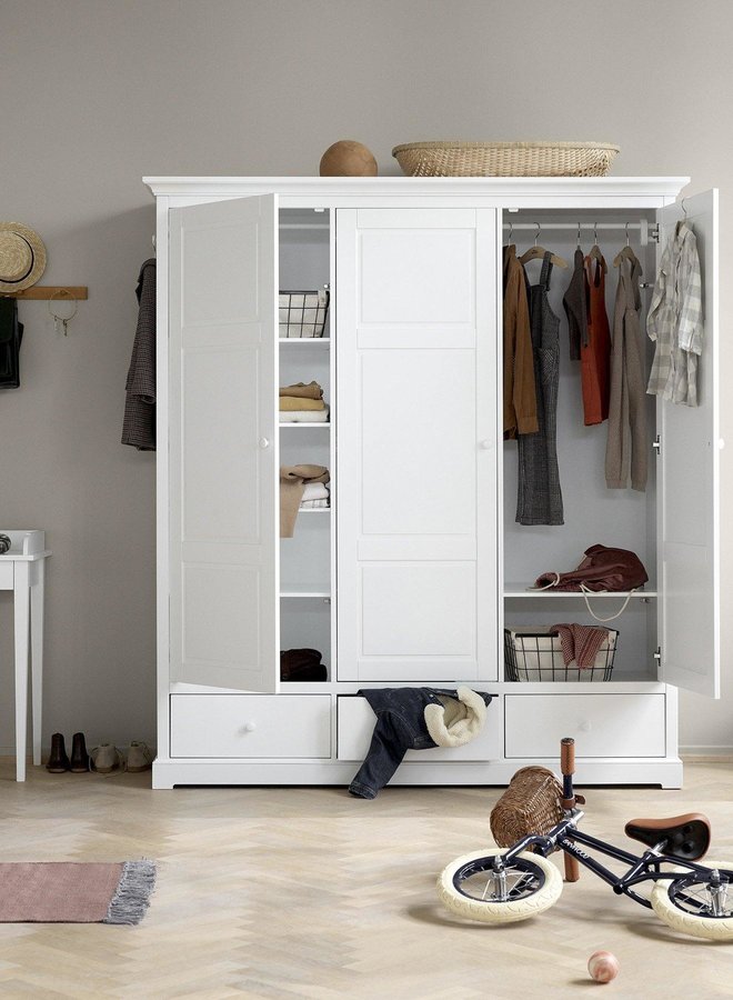 Oliver Furniture Seaside wardrobe 3 doors