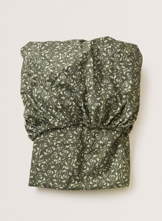 Garbo&Friends - Floral Moss adult fitted sheet