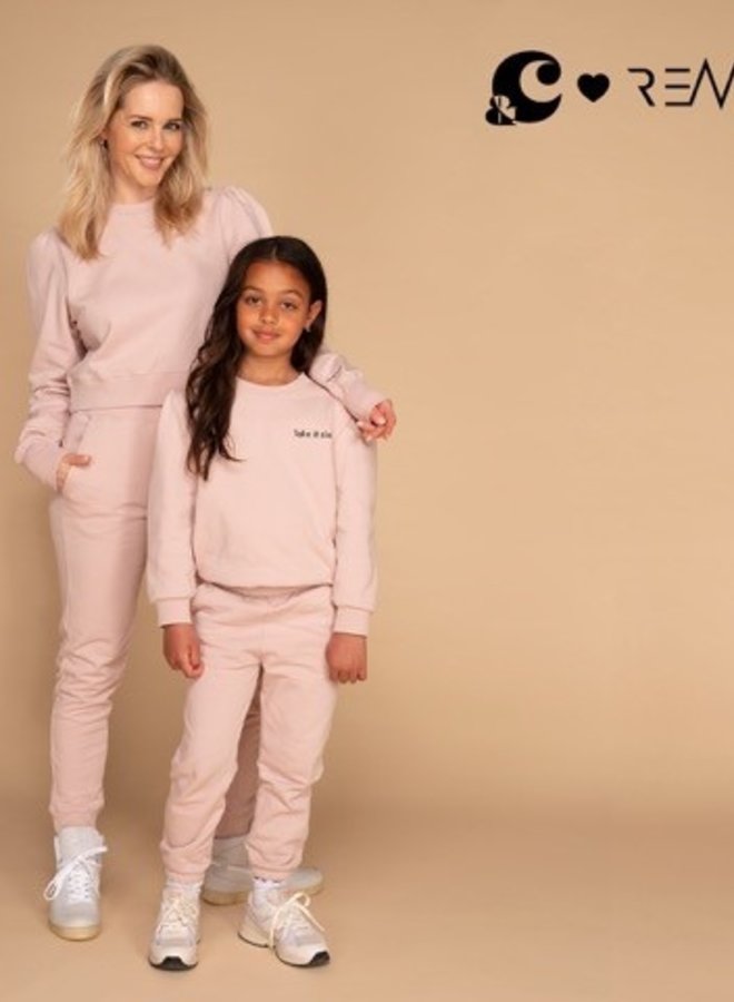 &C x REVIVE - Dames Jogging pants LL, grijs