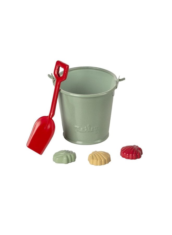 Maileg - beach set shovel, bucket & shells