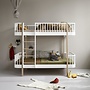 Oliver Furniture Wood original bunk bed white/oak