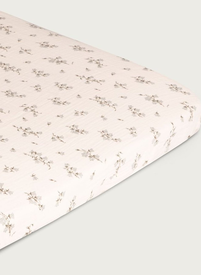 Garbo&Friends - Bluebell junior fitted sheet 60x120cm