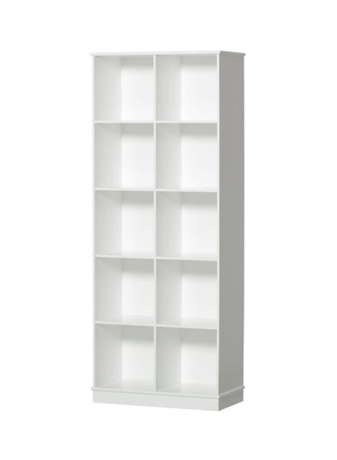 Oliver Furniture Shelving unit 2x5 vertical w. base