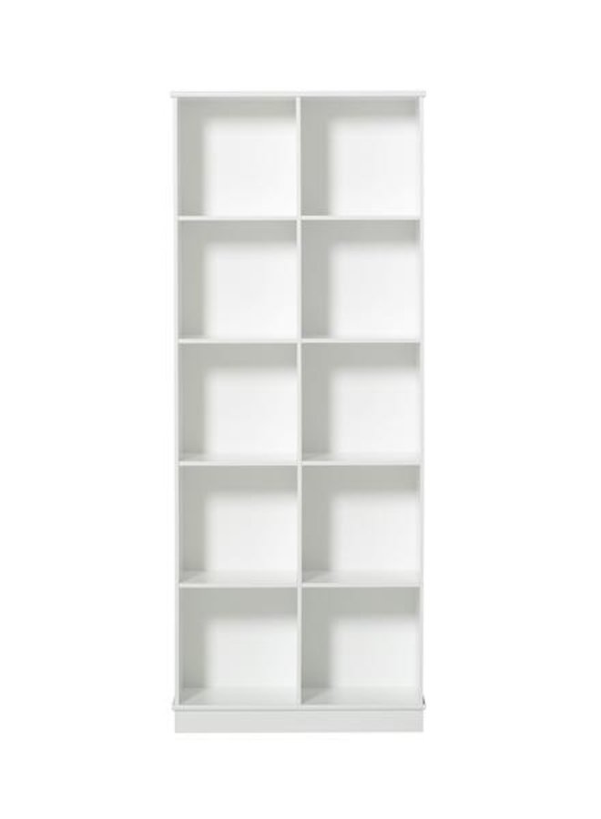 Oliver Furniture Shelving unit 2x5 vertical w. base