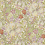 Morris&Co - Golden Lily, olive/russet 210399