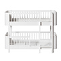 Oliver Furniture - Wood mini+ low bunk bed, white