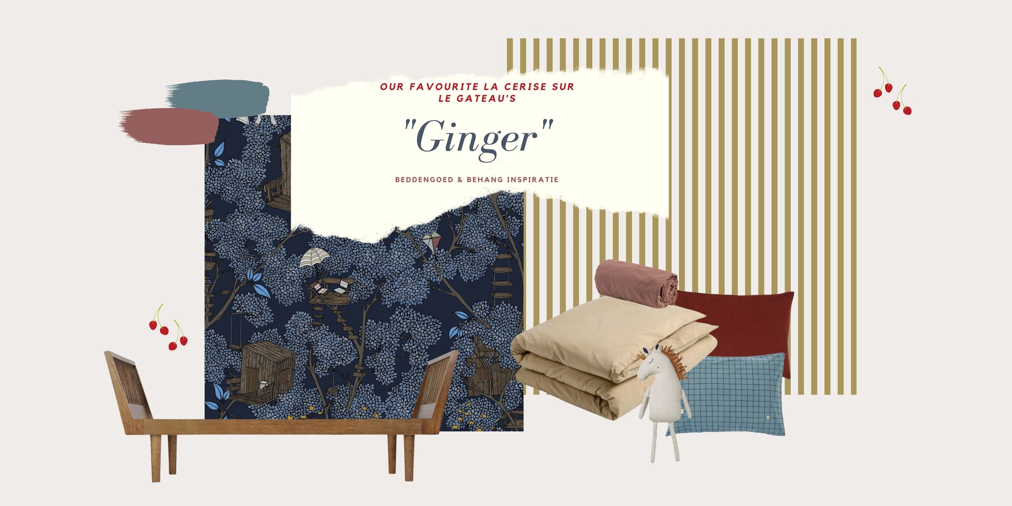 We love Ginger - de nieuwe kleur van La cerise sur le gateau!