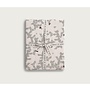 Garbo&Friends - Muslin Junior Fitted Sheet 60x120, Pomegranate