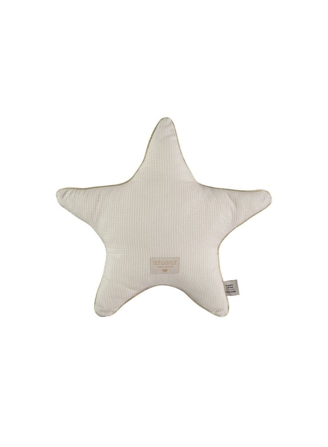 Nobodinoz - Aristote Star Cushion, natural