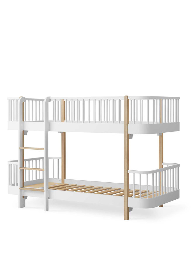 Oliver Furniture Wood Original Low Bunk bed white/oak