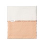 Koeka ledikantdeken Cotton fleece Napa, dessert sun