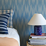 Ikat, smokey blue