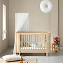 Wood Mini+ cot bed oak