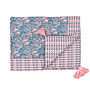 Louise Misha plaid Enoha Teal garden of eden