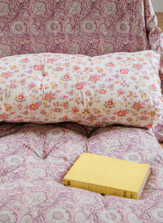 Louise Misha floor mattress Many pink daisy