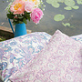 e Misha pillow case Valerie pink daisy garden 50x70