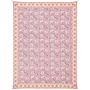 Louise Misha plaid Enoha Pink Daisy Cream
