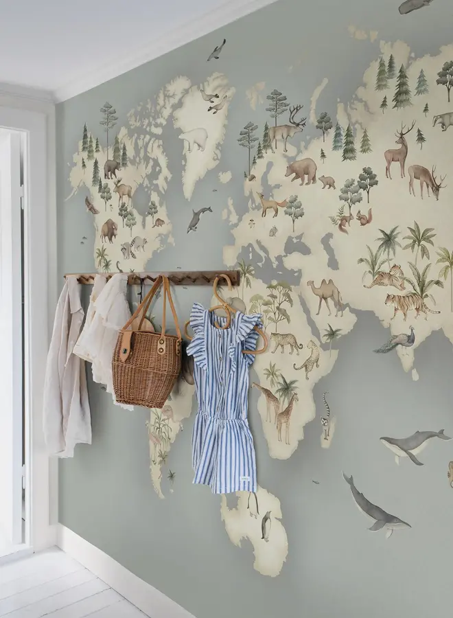 Behang Newbie  Little ExplorerMural 6946