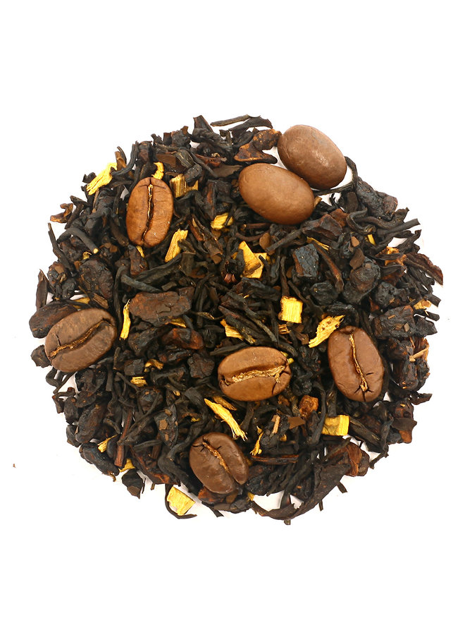Yin Yang | Zwarte thee met koffie aroma | Navulverpakking (100g)