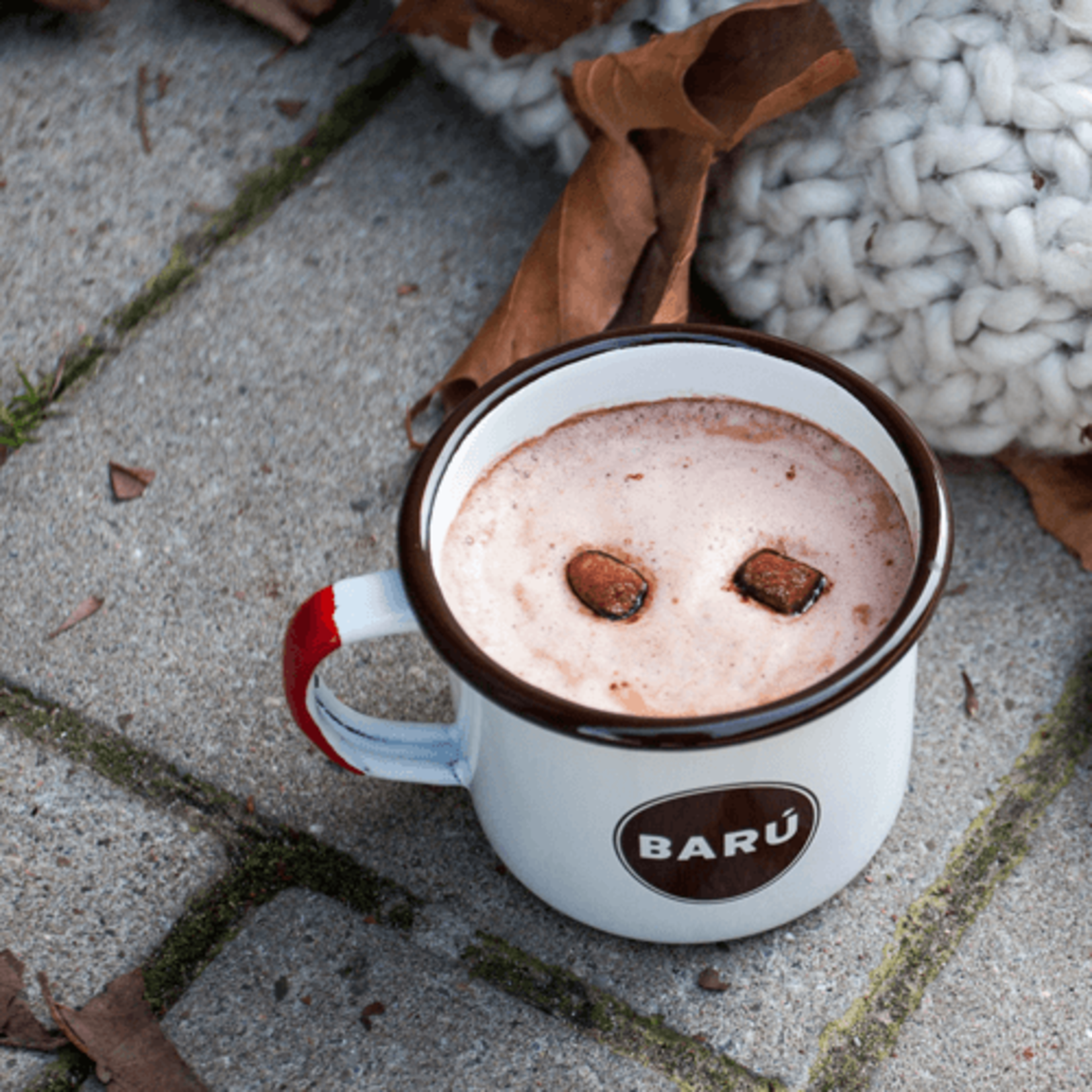 Barú Fluffy Marshmallow Chocolate Powder - Pot 250gr