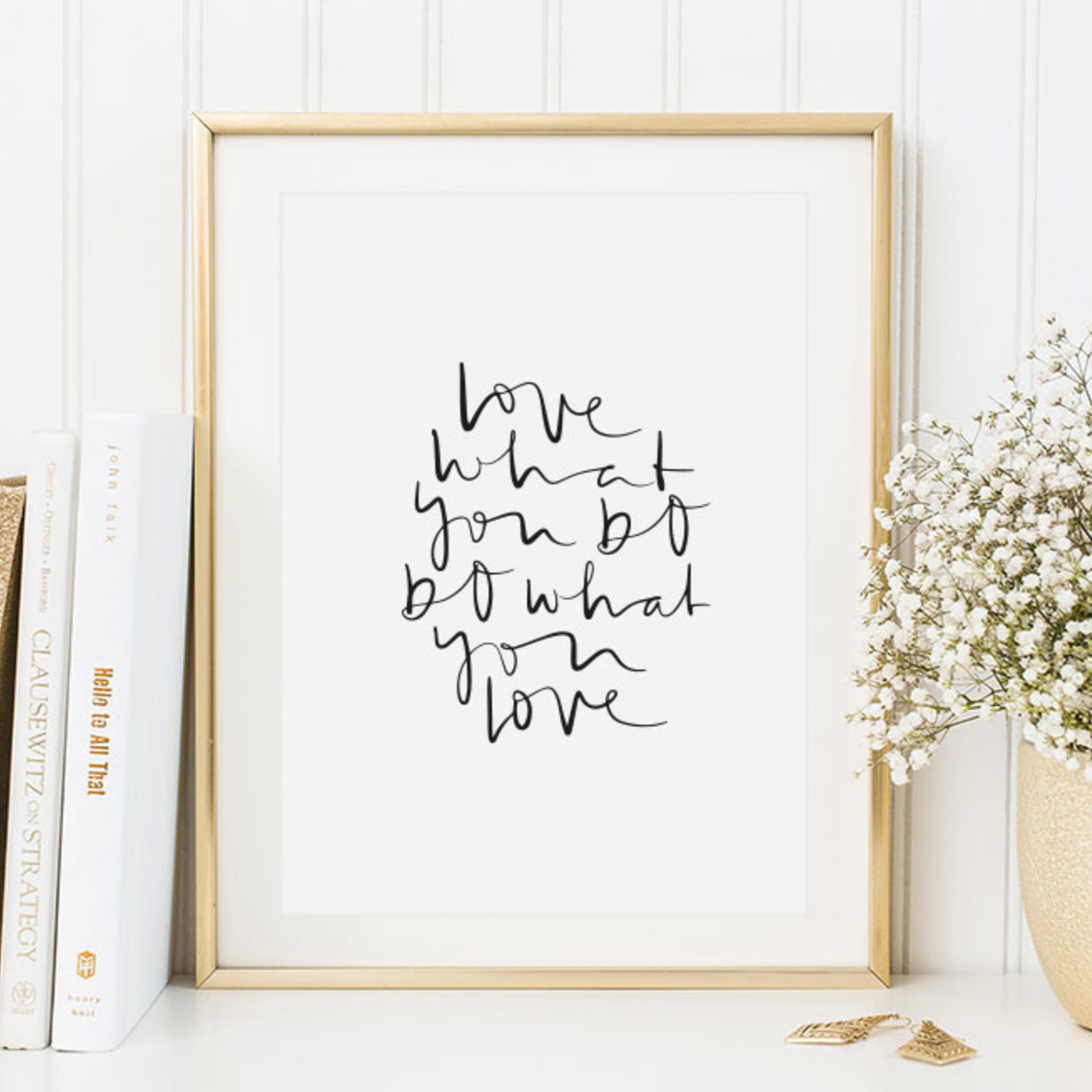 Tales by Jen Poster - Love what you do, do what you love - A4