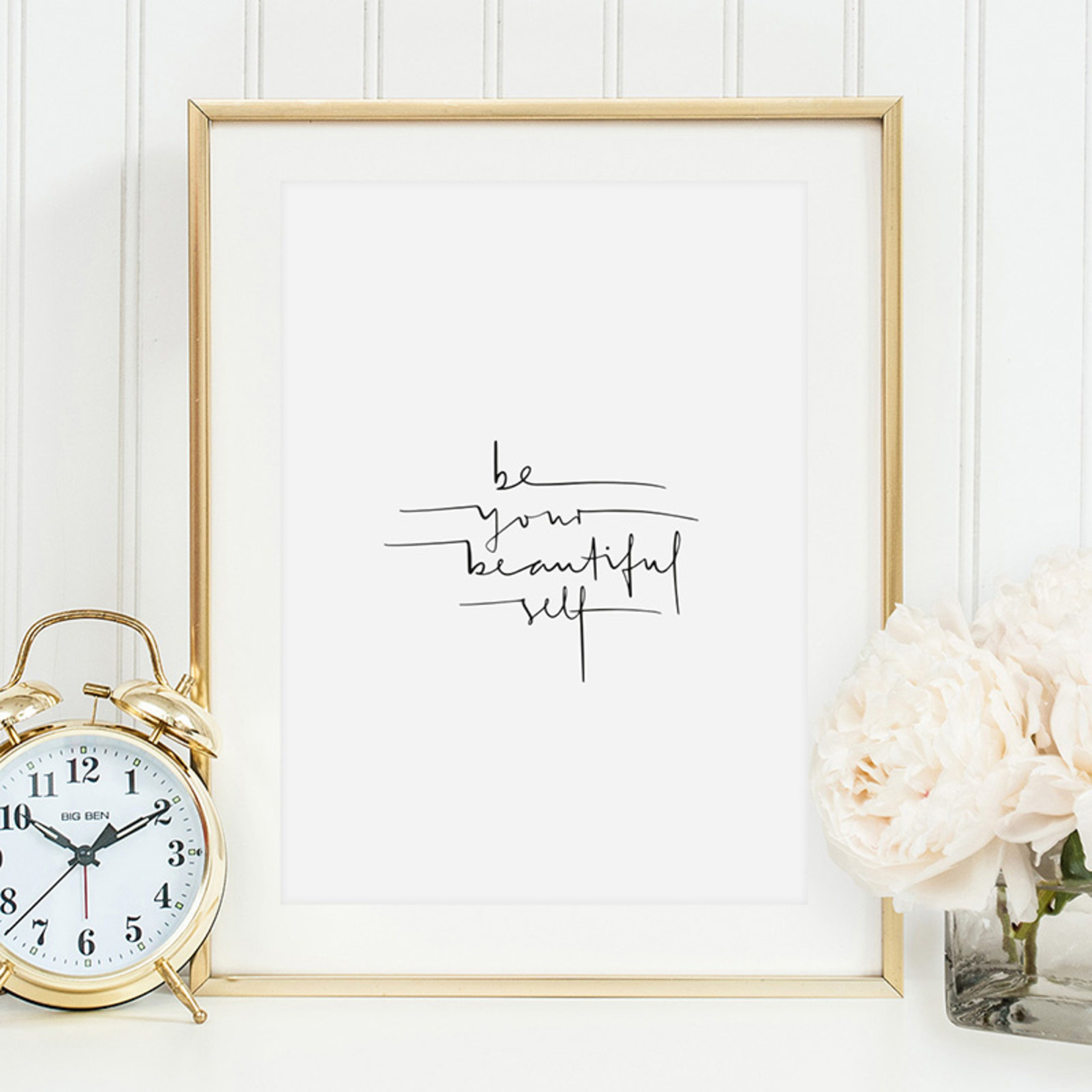 Tales by Jen Poster - Be your beautiful self - A4