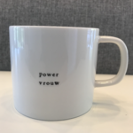 Mok - Powervrouw - Wit