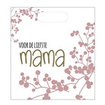 Luxe zakje - Voor de liefste mama - 24x27cm