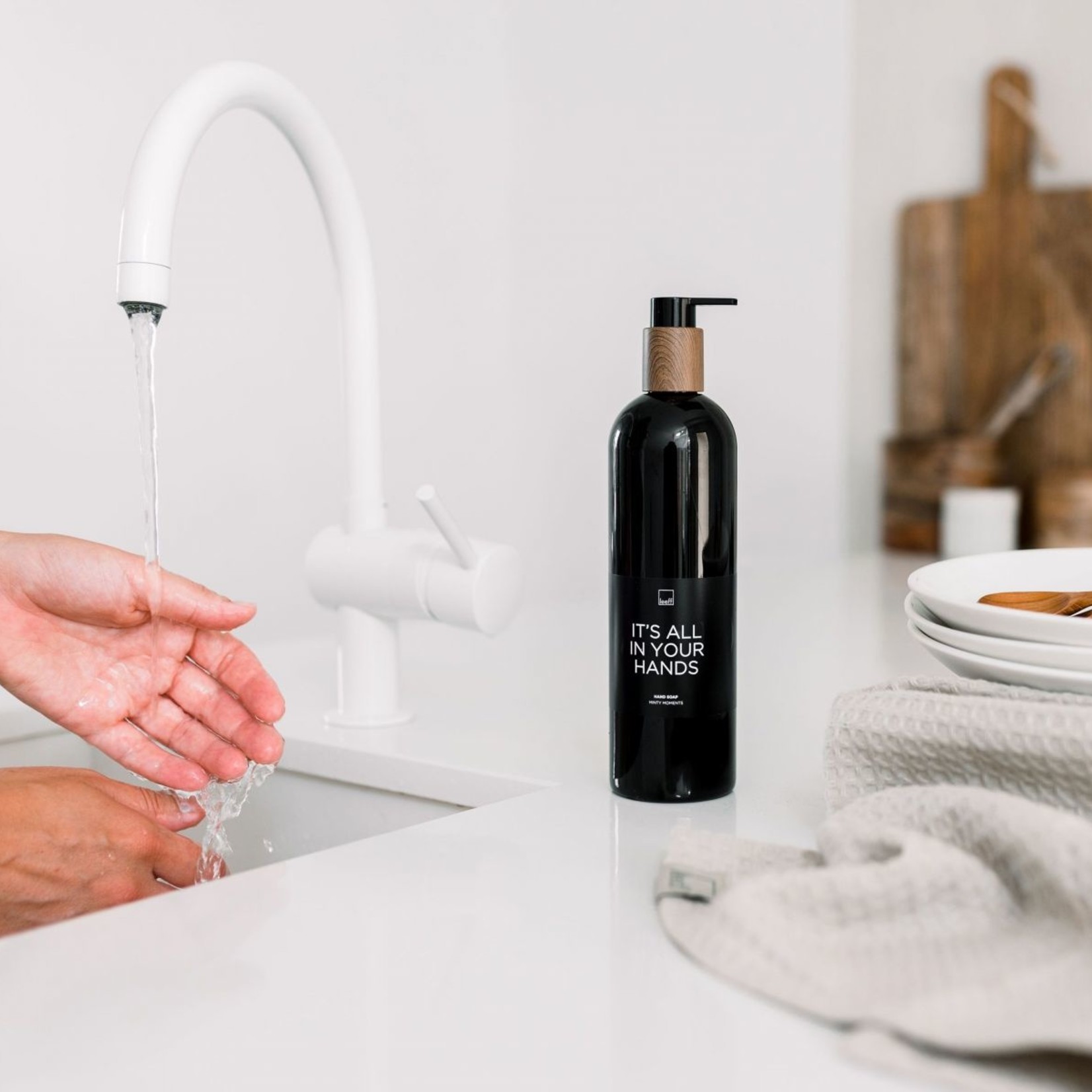Handzeep "It's all in your hands" - Minty moments - 500ml